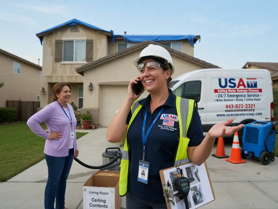 Ceiling Water Damage Restoration Gorham, IL FAQs